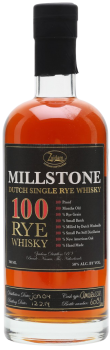 Millston 100 Dutch Rye Whiskey e1598889378681