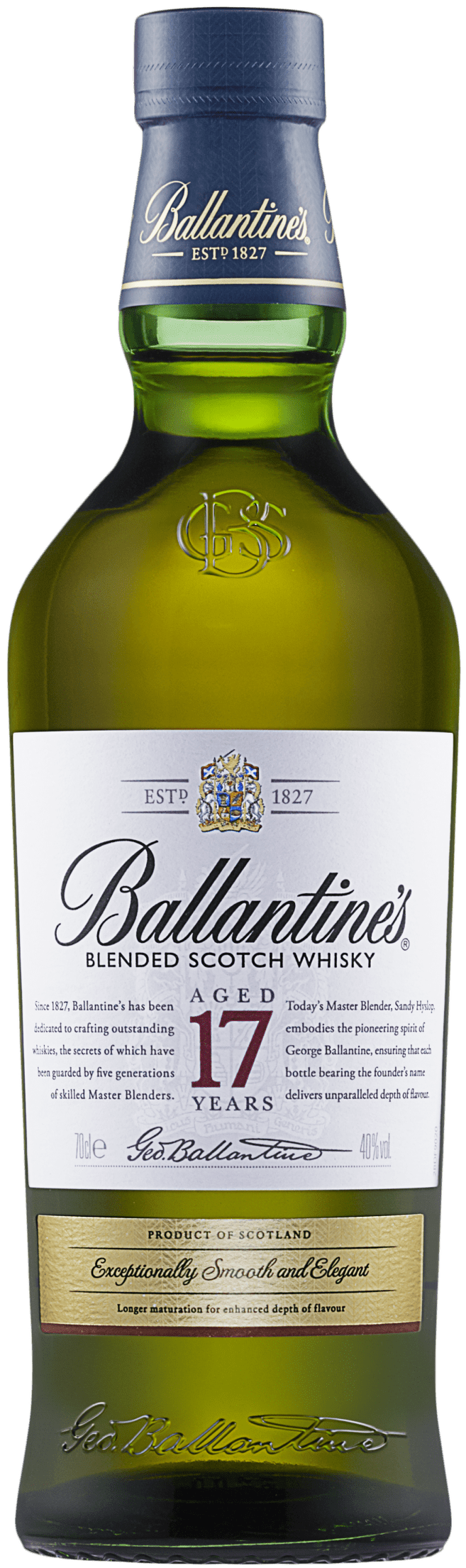 Ballantines Scotch Whisky 30 Year Old Bottled 1990s