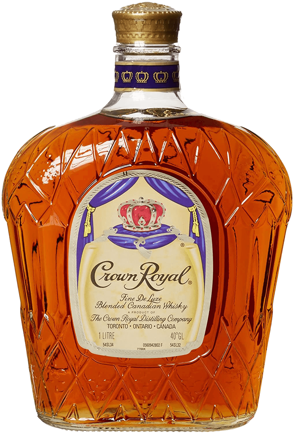 Crown Royal Fine De Luxe Blended Canadian Whisky (1L): Buy Now