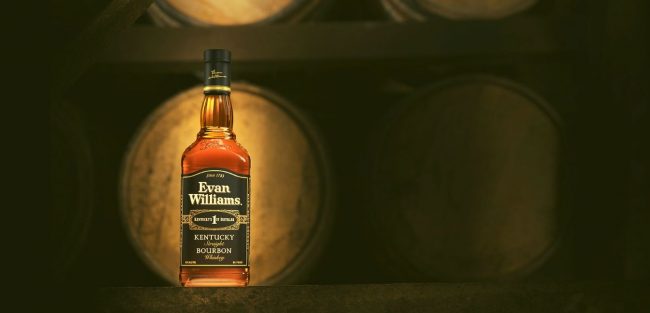 evan williams bourbon bottle