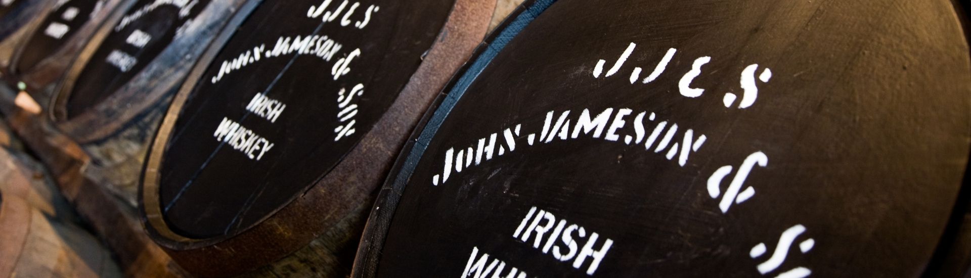 jameson irish whiskey barrels