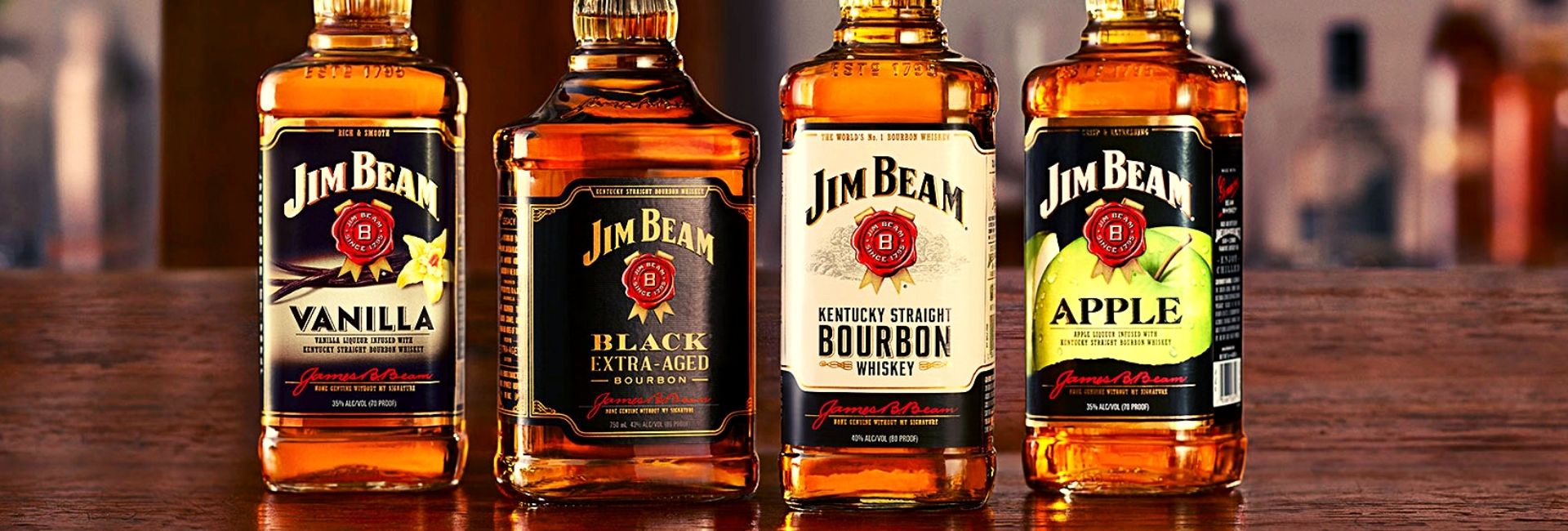 Quadro Da Parete Jim Beam Whiskey – Stampa Artistica Moderna – 40 X 30 Cm – Made In Germany