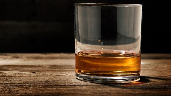 low ball bourbon glass