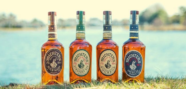 michters US 1 small batch bourbon bottles