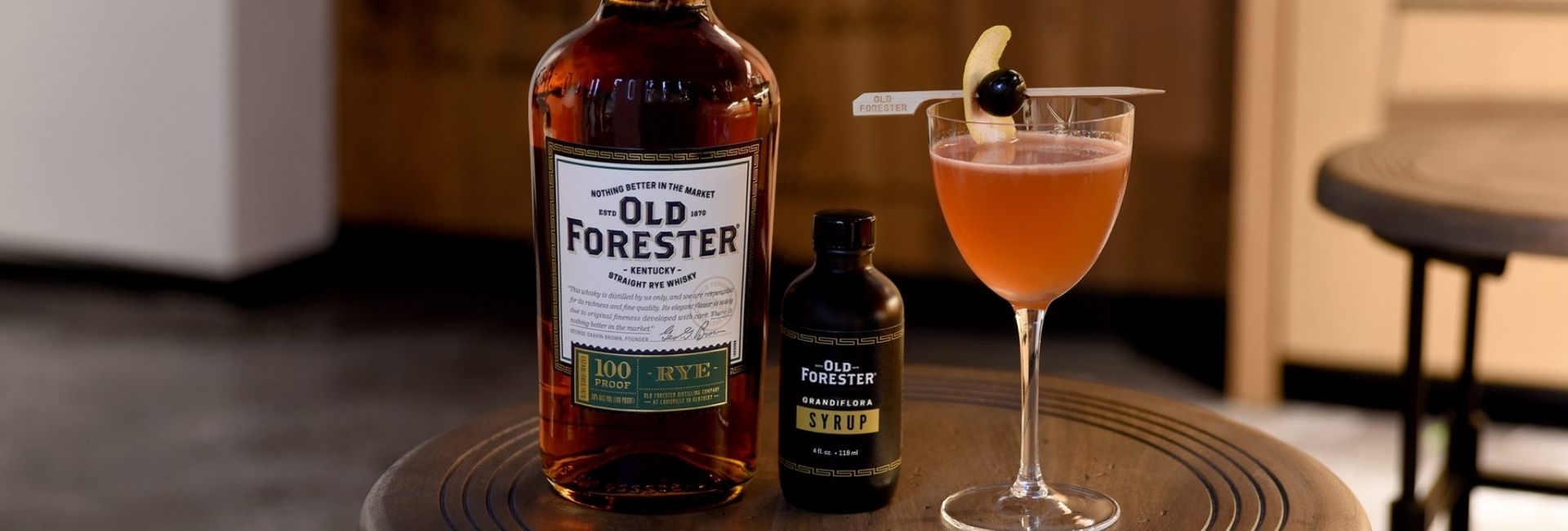 Old Forester Straight Bourbon Whisky 1L