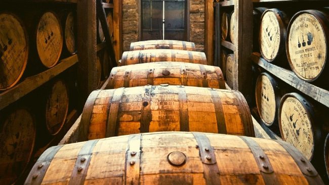 peated whiskey barrels