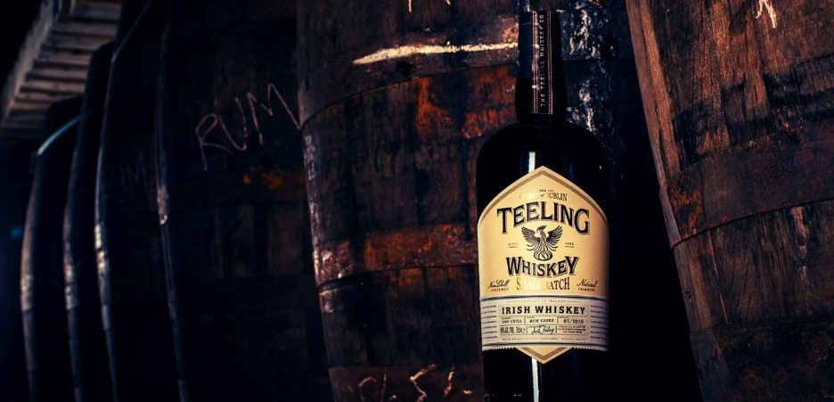 teeling whiskey small batch bottles